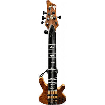 Used Wolf S7 Natural Electric Bass Guitar