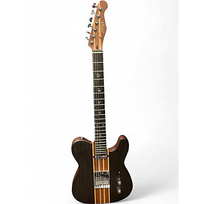 Used Wolf T Dawg Natural Solid Body Electric Guitar