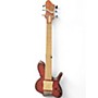 Used Wood N Tronics Zoid 6 Satin Red Electric Bass Guitar Satin Red