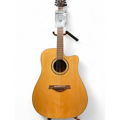 Used Wood Song DCE-NA Natural Acoustic Electric Guitar