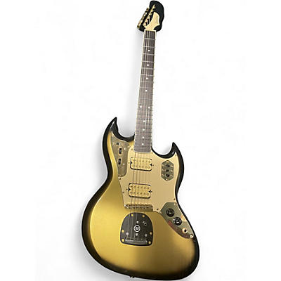 Used Woodrite Switchblade gold burst Solid Body Electric Guitar