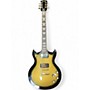 Used Woodrite Warlord Gold Burst Solid Body Electric Guitar Gold Burst