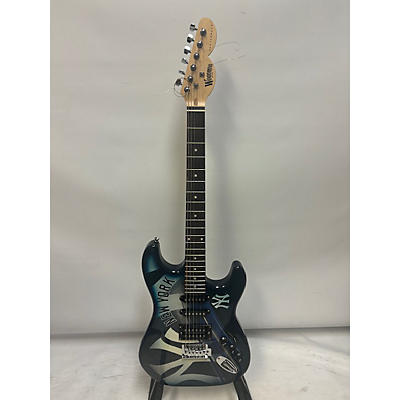 Used Woodrow Guitars Northender Blue Solid Body Electric Guitar