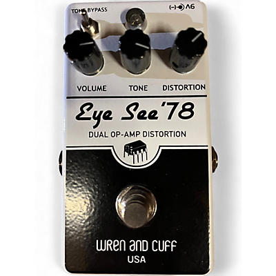 Used Wren And Cuff EYE SEE 78 Effect Pedal