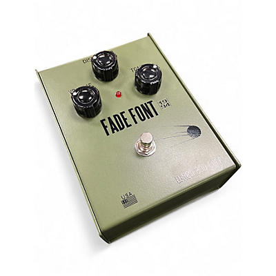 Used Wren And Cuff FADE FONT Effect Pedal