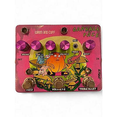Used Wren And Cuff GARBAGE FACE Effect Pedal