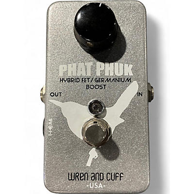 Used Wren And Cuff Phat Phuk B Silver Bass Effect Pedal