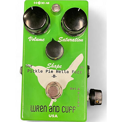 Used Wren And Cuff Pickle Pie Hella Fuzz -B- Effect Pedal