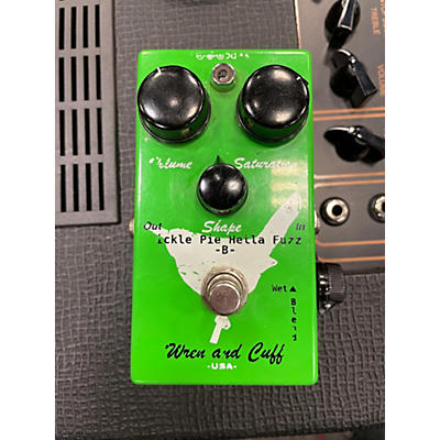 Wren And Cuff Used Wren And Cuff Pickle Pie Hella Fuzz Effect Pedal