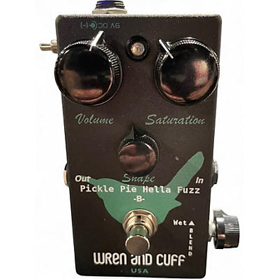 Used Wren And Cuff Pickle Pie Hella Fuzz Effect Pedal