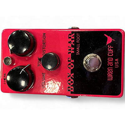 Used Wren And Cuff Small Foot Box of War Effect Pedal