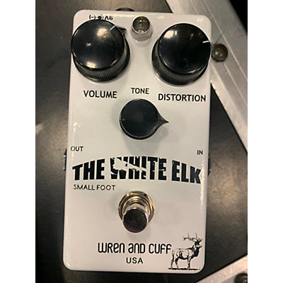 Wren And Cuff Used Wren And Cuff THE WHITE ELK Effect Pedal