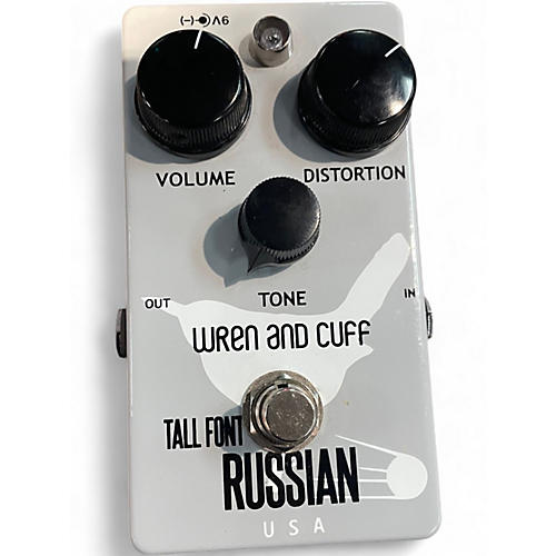 Used Wren And Cuff Tall Font Russian Effect Pedal