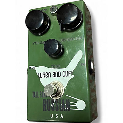 Used Wren And Cuff Tall Font Russian Effect Pedal