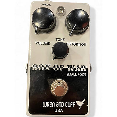 Used Wren And Cuff box of war Effect Pedal
