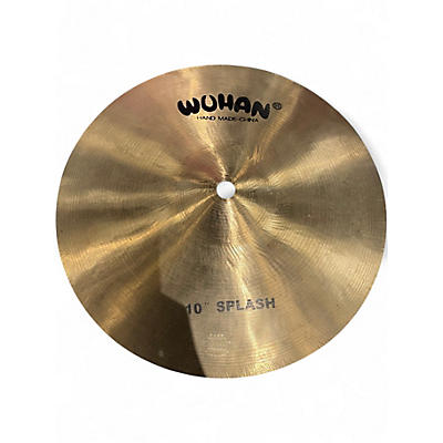 Used Wuhan  10in SPLASH CYMBAL  Cymbal