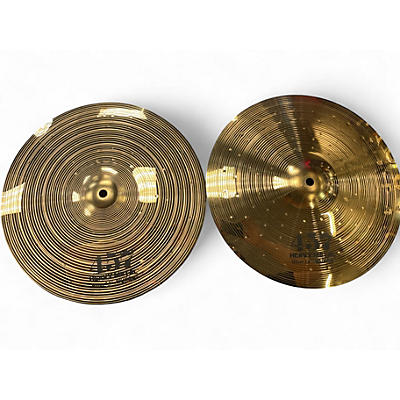 Used Wuhan 14in 457 HEAVY METAL HIHAT PAIR Cymbal