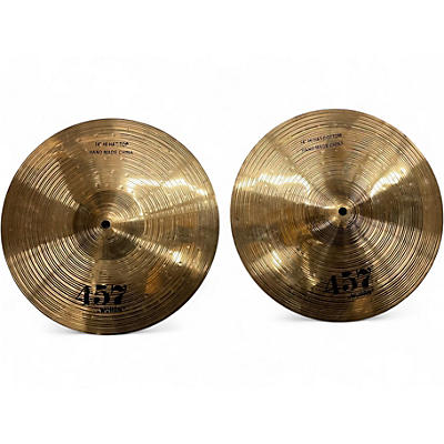 Used Wuhan 14in 457 HI HAT PAIR Cymbal