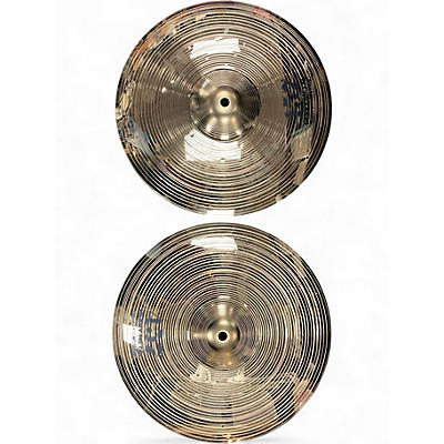 Used Wuhan 14in 457 heavy metal hi hat Cymbal