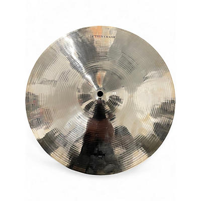 Used Wuhan 14in Thin Crash Cymbal