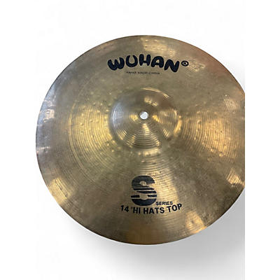 Used Wuhan 14in s series 14 inch hihat set Cymbal