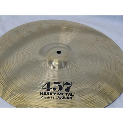 Wuhan Used Wuhan 16in Heavy Metal Crash Cymbal