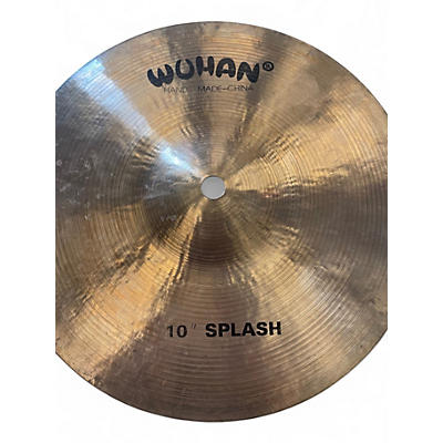 Used Wuhan Cymbals & Gongs 10in 10 IN SPLASH Cymbal