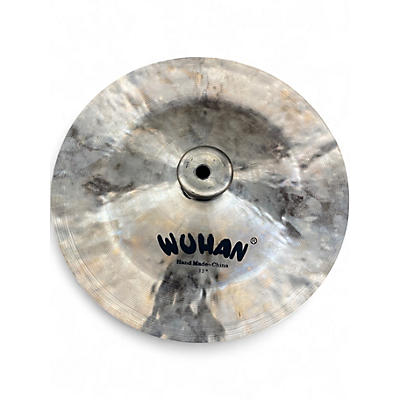 Used Wuhan Cymbals & Gongs 12in Hand Made China Cymbal