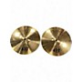 Used Wuhan Cymbals & Gongs 13in 457 hi hat pair Cymbal 31