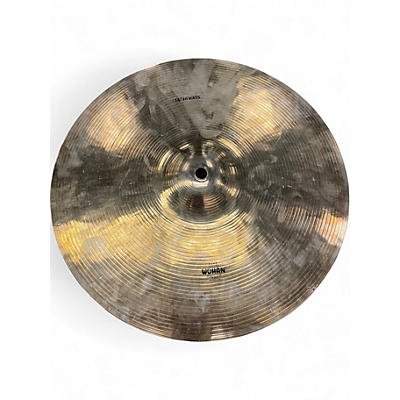 Used Wuhan Cymbals & Gongs 14in 14 IN. WESTERN HI HAT CYMBAL Cymbal