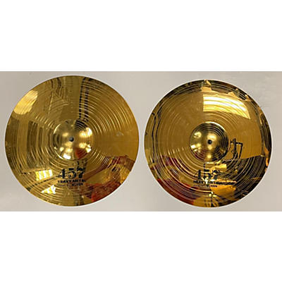 Wuhan Cymbals & Gongs Used Wuhan Cymbals & Gongs 14in 457 14" Hi-Hat Set Cymbal