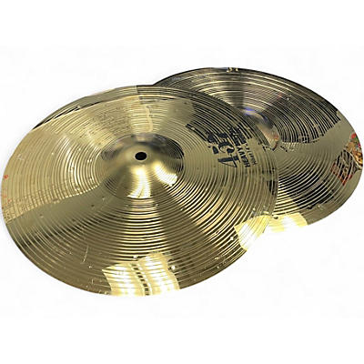 Used Wuhan Cymbals & Gongs 14in 457 Heavy Metal Pair Cymbal