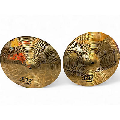 Used Wuhan Cymbals & Gongs 14in 457 Hi-Hat Pair Cymbal
