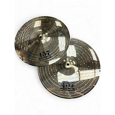 Used Wuhan Cymbals & Gongs 14in 457 heavy metal hi hat pair Cymbal