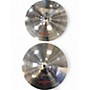 Used Wuhan Cymbals & Gongs 14in CHROME HI-HAT PAIR Cymbal 33