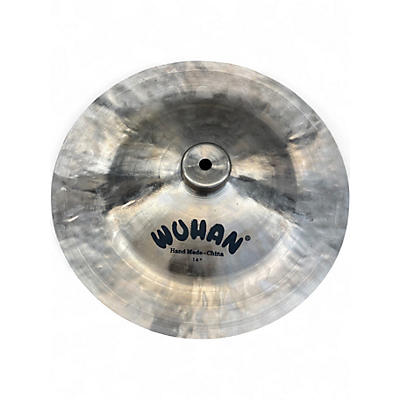 Used Wuhan Cymbals & Gongs 14in China Cymbal