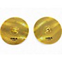 Used Wuhan Cymbals & Gongs 14in Ora 14in HiHat pair Cymbal 33