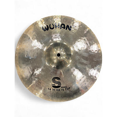 Used Wuhan Cymbals & Gongs 14in S SERIES HI HATS TOP Cymbal