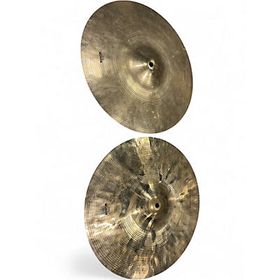 Used Wuhan Cymbals & Gongs 14in hi hats Cymbal