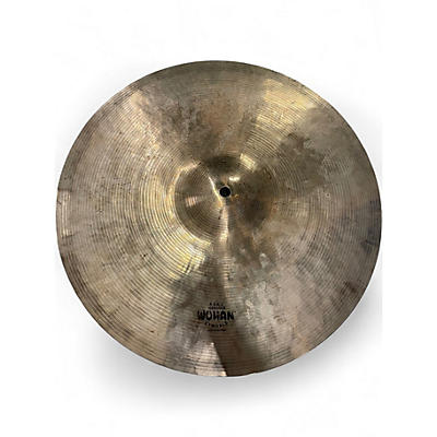 Used Wuhan Cymbals & Gongs 15in Western Linear smash crash Cymbal