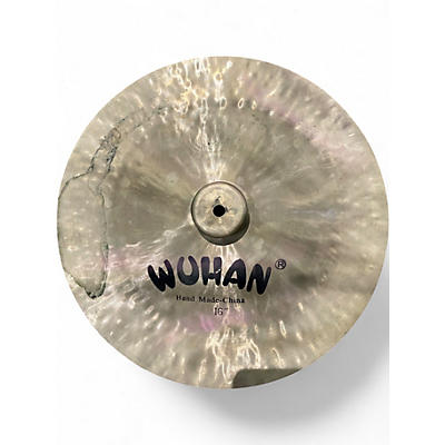 Used Wuhan Cymbals & Gongs 16in 16IN MADE IN CHINA Cymbal