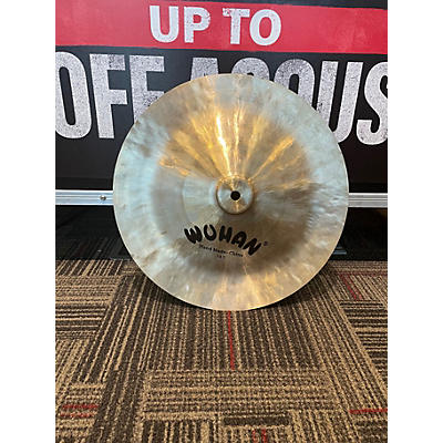 Used Wuhan Cymbals & Gongs 16in China Cymbal