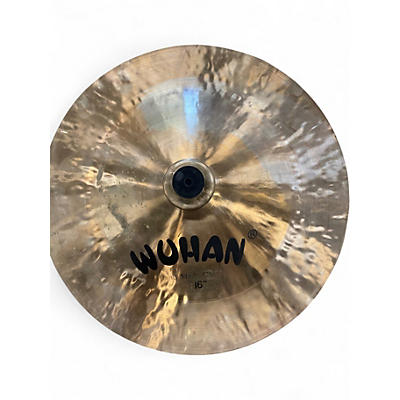 Used Wuhan Cymbals & Gongs 16in China Cymbal