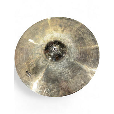 Used Wuhan Cymbals & Gongs 20in MEDIUM THIN CRASH RIDE Cymbal