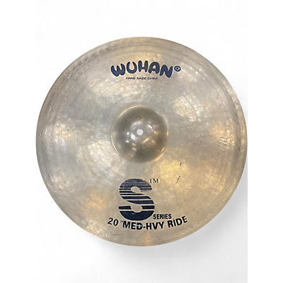 Used Wuhan Cymbals & Gongs 20in S series medium heavy ride Cymbal