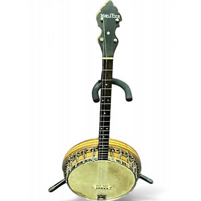 Used Wurlitzer SINGERLAND Antique Natural Banjo
