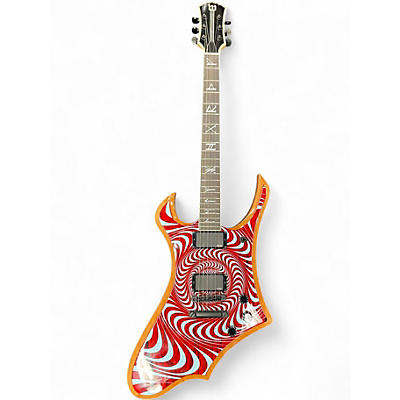 Used Wylde Audio Goreghen Electric Guitar Cocobolo Psychic Bullseye Blonde Solid Body Electric Guitar