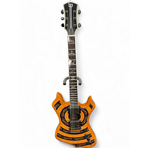 Used Wylde Audio Nomad Norse Dragon Bullseye Solid Body Electric Guitar Norse Dragon Bullseye