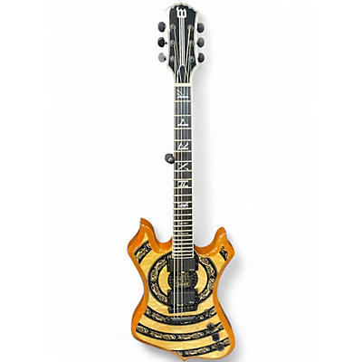 Used Wylde Audio  Nomad Norse Dragon Custom Graphic Solid Body Electric Guitar