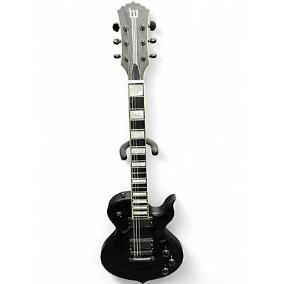 Used Wylde Audio Odin Black Solid Body Electric Guitar